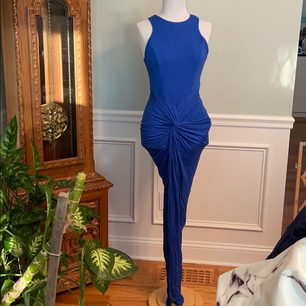Blue dress